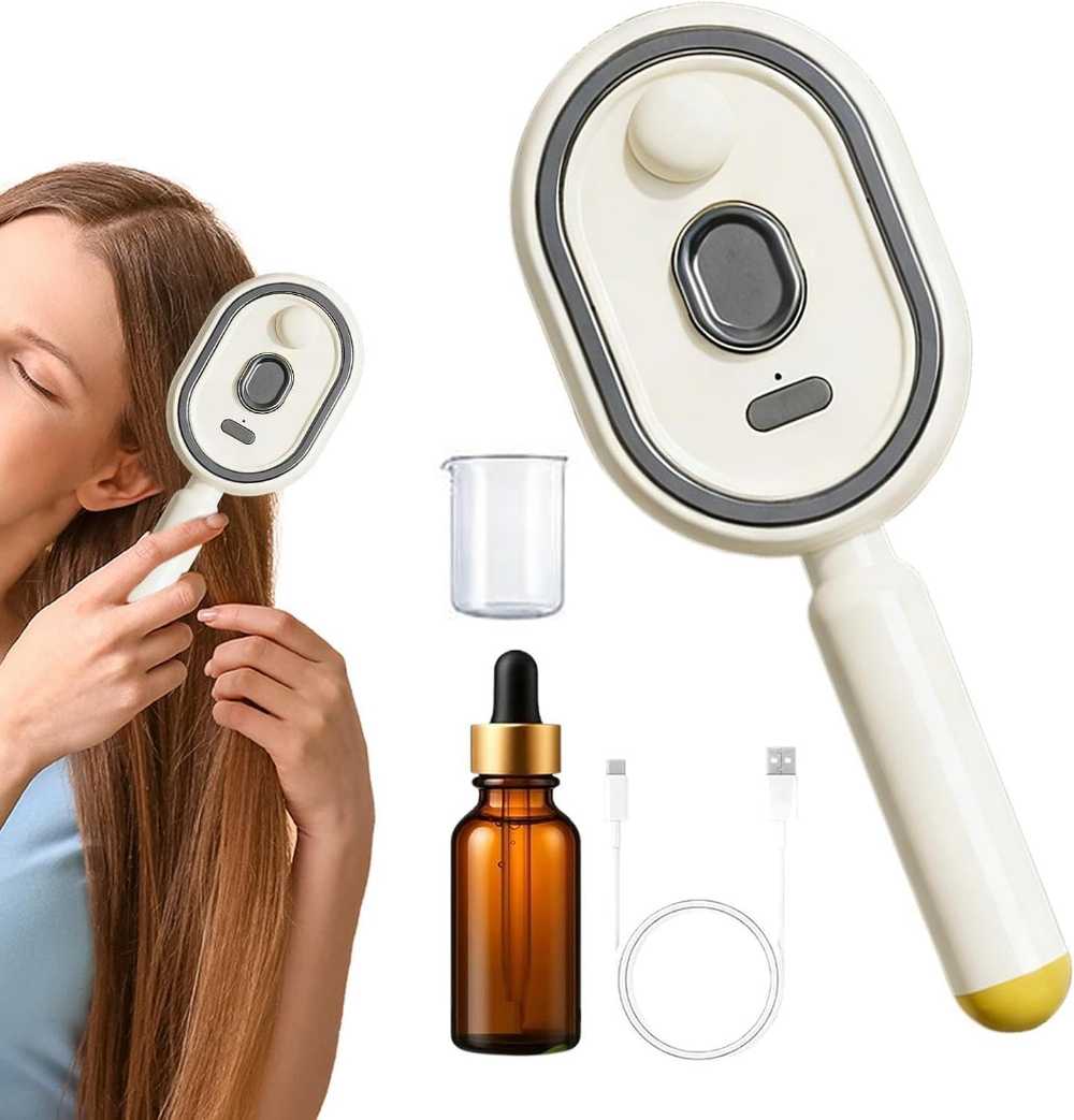 Rechargeable Steam Brush with Oil