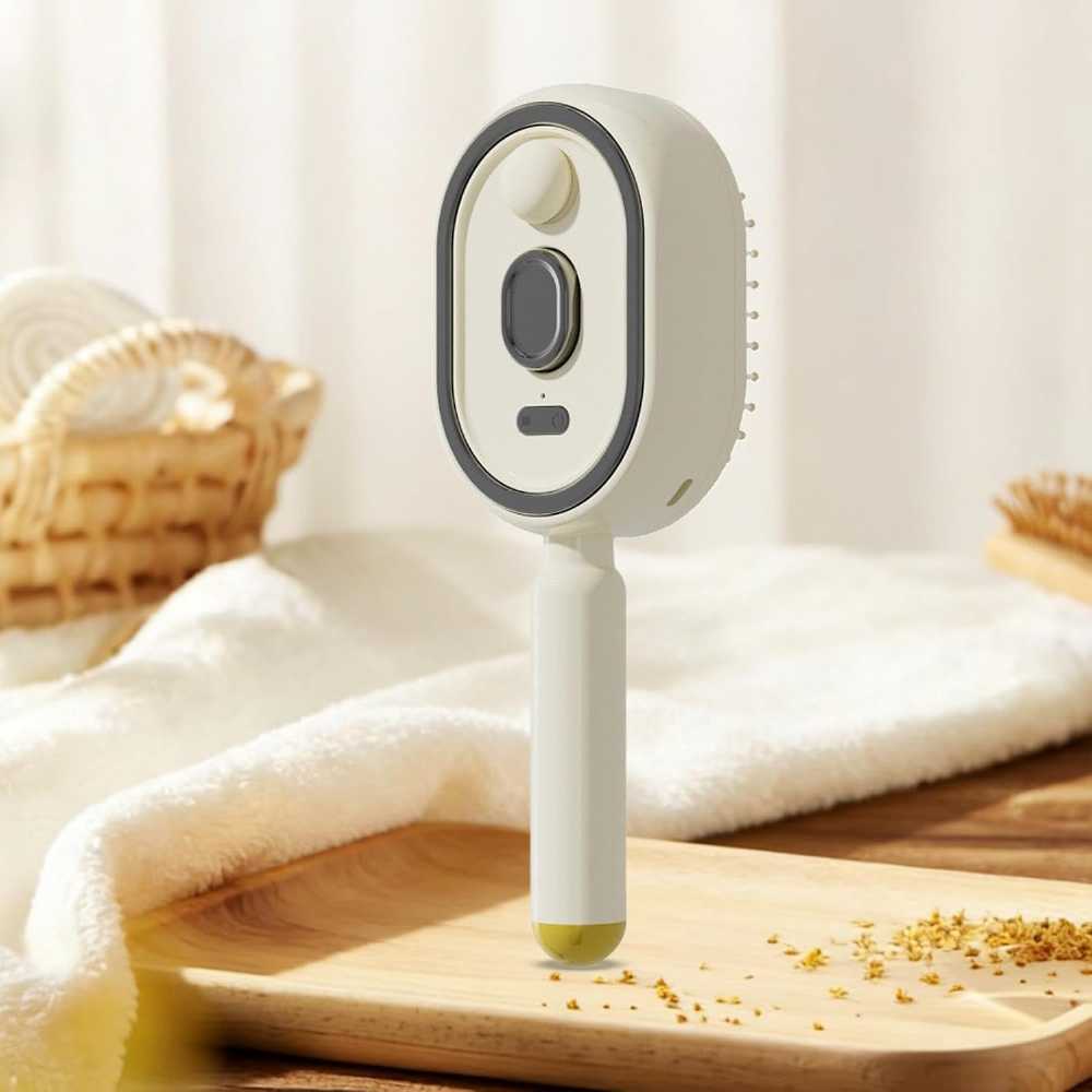 Rechargeable Steam Brush with Oil