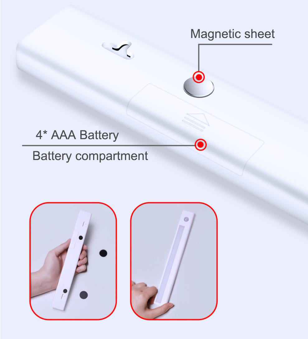 Portable Led Strip Hand Sweep Sensor Light