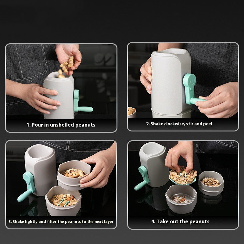 Automatic Peanut and Nuts Sheller